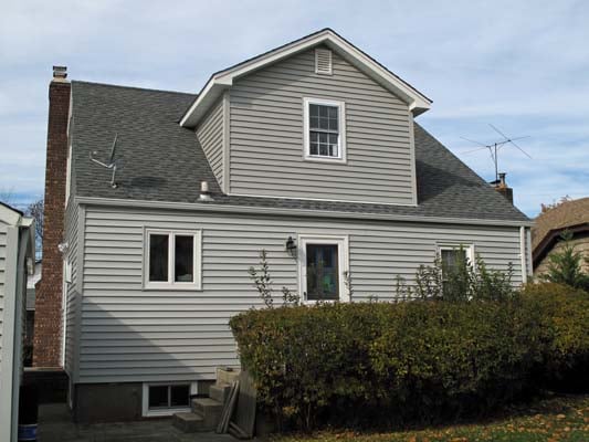 After photo Malverne Bathroom Dormer on a Cape