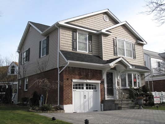 New Hyde Park Partial Front Dormer Complete Photo