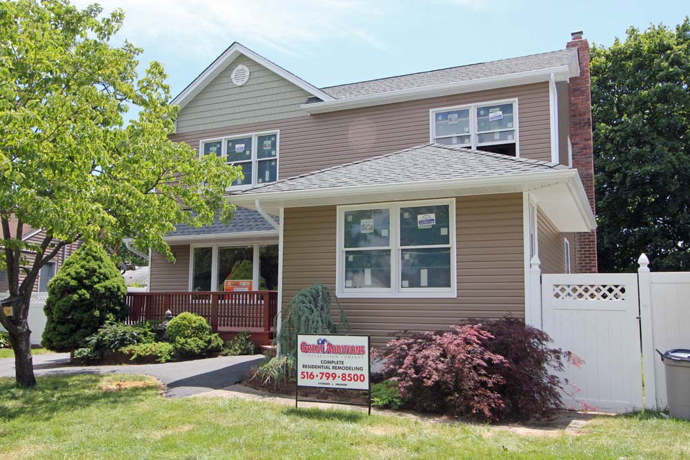 Complete Second Story Addition on a Ranch East Meadow