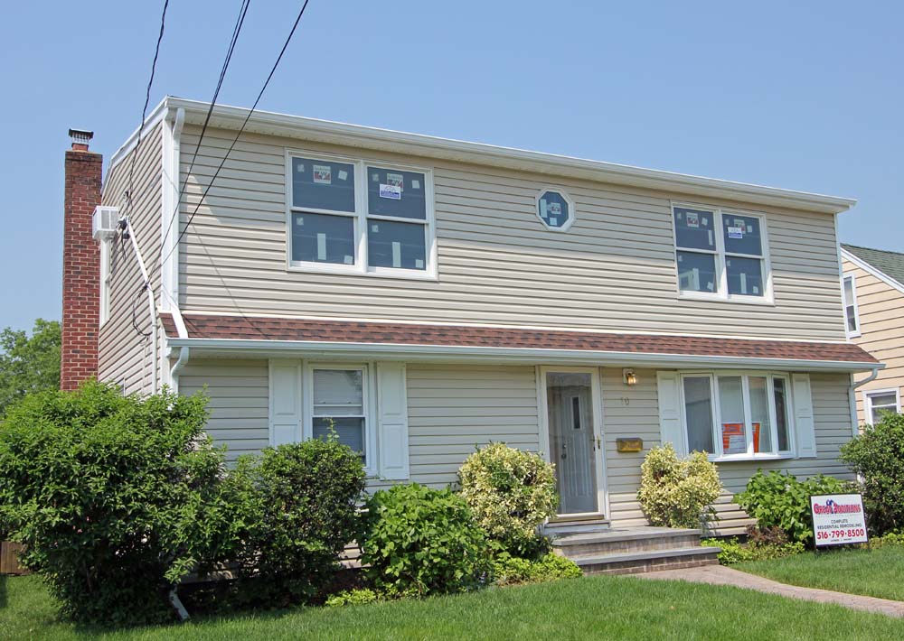 After photo Front Dormer on a Cape